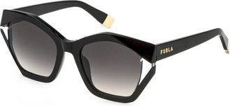 Furla SFU885V 700Y Mens Sunglasses Black Size 54