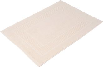 Gözze Badematte »BIO Frottier« Höhe 7 mm beidseitig nutzbar fussbodenheizungsgeeignet Badvorleger, Frottier-Qualität, mit Bordüre