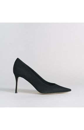 Marion Parke Classic Pump 85 Suede in Black at Nordstrom, Size 39