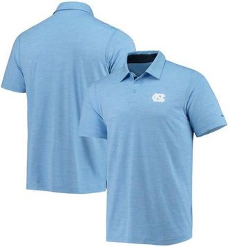 Columbia Mens Columbia Carolina Blue North Carolina Tar Heels Tech Trail Omni-Shade Polo in Light Blue at Nordstrom, Size Xx-Large