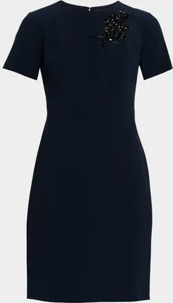 Sachin & Babi Tamara Bead-Embellished Mini Dress