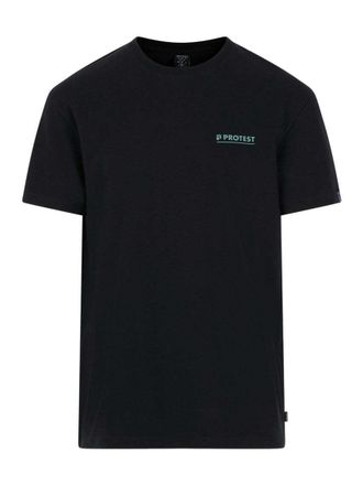 Protest T-Shirt PROTEST T-Shirt PRTROCKO, Herren, Gr. M, schwarz (true schwarz), Obermaterial: 100% Baumwolle CO., Shirts T-Shirt