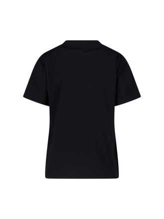 Burberry Womens T-Shirts And Polos Black Cotton