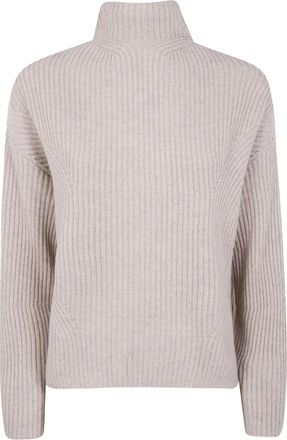 Kujten Demi high-neck ribbed sweater - women - Cashmere - 2 - Neutrals