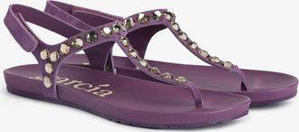 Pedro Garcia Lilac crystal studded thong sandal | Judith| Spring Summer 26 | PEDRO GARCIA