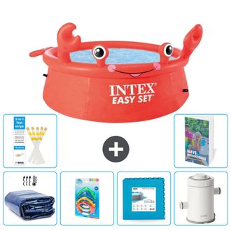 Intex Piscina Easy Set Redonda - Cangrejo - 183x51 Cm - 7-piezas S55