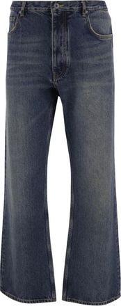Off-white Straight Jeans - Heren - Regular Fit Jeans - Blauw - W32 - Jeans