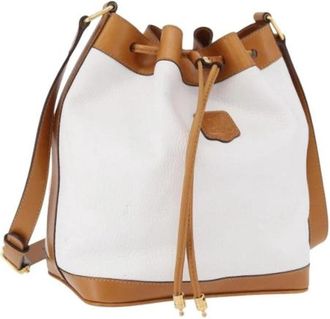 Celine Pre-owned Shoulder Bag - Dames - Vintage Tas - Wit - ONE Size - Leer - Vintage