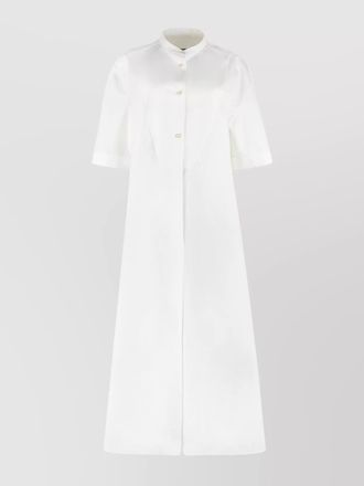 Jil Sander cotton shirt midi dress