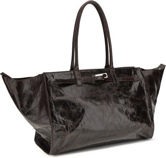 Benedetta Bruzziches Womens Mame Weekend Handbag Savana Calf Suede Shoulder Bags