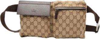 Gucci Pre-owned Belt Bags, female, Brown, Size: ONE SIZE Pre-owned Belt Bag