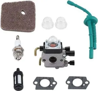 OEM Kit De Carburador Para Stihl Fs55, Fs55r, Fs55rc, Fs38, Km55, Hl45, Km55r. Incluye Kit De Filtro De Aire, Kit De Luz Piloto Y Kit De Buj&iacute;as