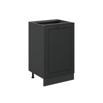 Vicco Mueble Bajo De Cocina R-line, Antracita Casa De Campo/antracita, 50 Cm Sin Encimera, Vicco