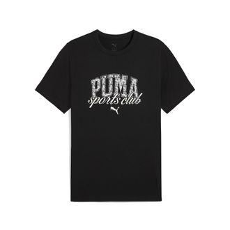 Puma T-Shirt PUMA CLASS GRAPHIC TEE, Herren, Gr. XL, schwarz (puma schwarz), Jersey, Obermaterial: 100% Baumwolle, bedruckt, regular fit normal, Rundhals, 