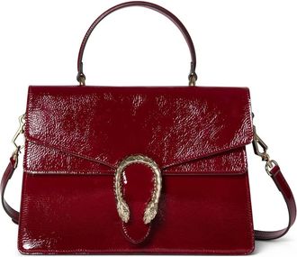 Gucci Tassen, Dames, Rood, ONE Size, Leer, Dionysus Medium Top Handle Bag