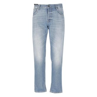 Pantaloni Torino Uomo, Jeans, Blu, W37, new