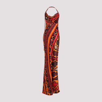 Pucci Maxi Dresses, female, Multicolor, Size: M Soleil Long Dress