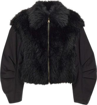 Kaos Chaqueta de piel sint&eacute;tica de tejido mixto - Jackets - Mujer - Negro - S