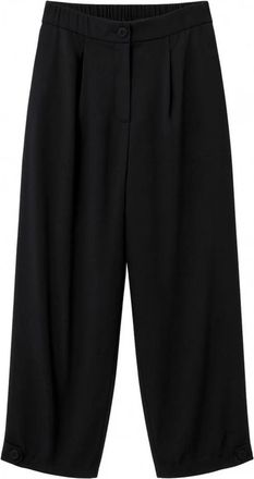 2-Biz Cropped Broeken - Dames - Vrijetijds broeken - Zwart - M - Broeken