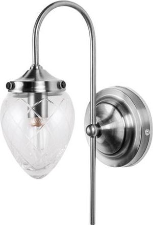 Globen Lighting Wandlampe Juni - Silber/Transparent