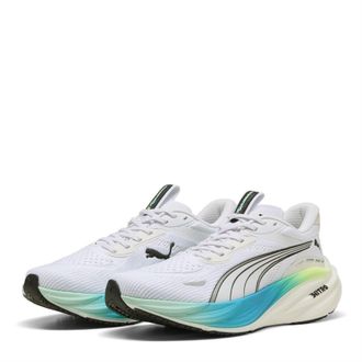 Puma Womens Magnify Nitro 3 Running Shoes in White-Mintme - Size UK 6.5