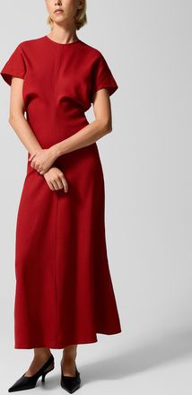 Toteme Tote Bagme - Womens Ruched waist pure wool dress