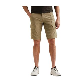 PME Legend Nordrop Tapered Fit Cargo Shorts - Heren - Korte broeken - Beige - Maat: W33 Katoen