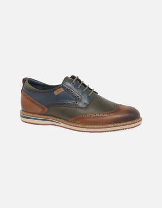 Pikolinos Mens Avila Mens Wing Tip Brogues - Brown - Size: 10