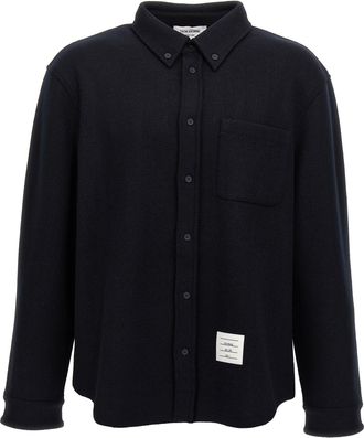 Thom Browne Mens Herringbone Shirt