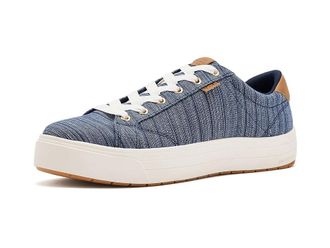 Keds Park Lace Up Womens Shoes Blue Chambray : 8.5 B - Medium, Canvas