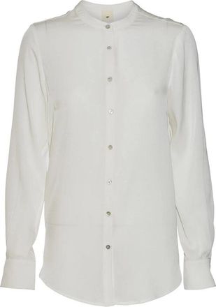Julie Fagerholt - Heartmade Klassieke Maple Shirt Off White - Dames - Overhemden - Wit - L - Overhemden