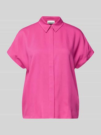 Armedangels Armedangels Relaxed Fit Hemdbluse aus reiner Viskose Modell LARISAANA in Pink, Gr&ouml;&szlig;e XL