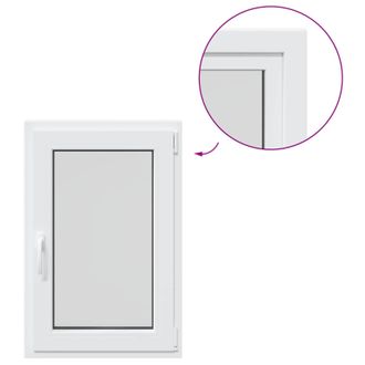 vidaXL Ventana De S&oacute;tano Risor 50 X 100 Cm Pvc Y Vidrio Vidaxl