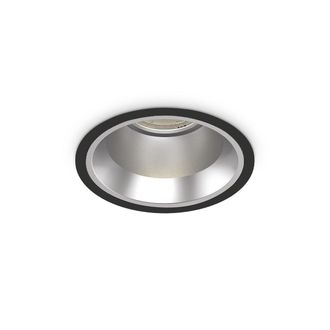 Netlighting Off Round Recessed Downlight Black 16.2cm 3000K