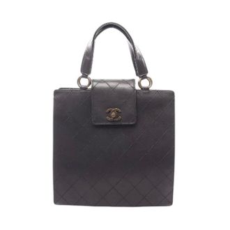 Chanel Pre-owned Matelasse Leren Handtas - Dames - Pre-owned - Zwart - Maat: ONE Size Leer