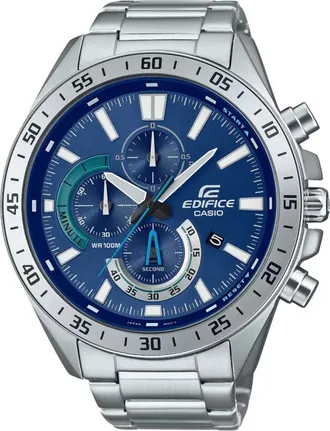 Casio Accessoires, Heren, Grijs, ONE Size, Edifice Efv-620D-2Avuef Chronograaf Horloge
