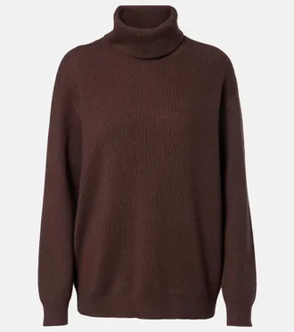 Brunello Cucinelli Monili cashmere turtleneck sweater