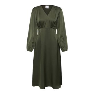 Ichi Vestidos - Dresses - Mujer - Verde - 2XL