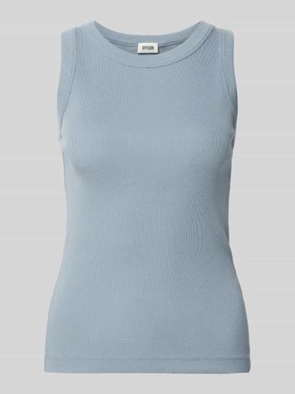 Drykorn Tanktop in Ripp-Optik Modell OLINA in Bleu, Gr&ouml;&szlig;e S