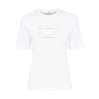 Elisabetta Franchi Donna, Top, Bianco, L, new