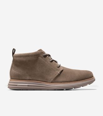 Cole Haan Mens &Oslash;riginal Grand Remastered Chukka Waterproof Boots - Brown Size 10.5
