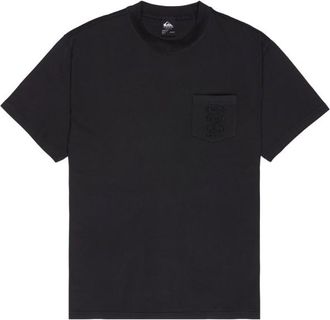 Quiksilver Oxni Washed S/S Tee T-Shirt f&uuml;r Herren | schwarz