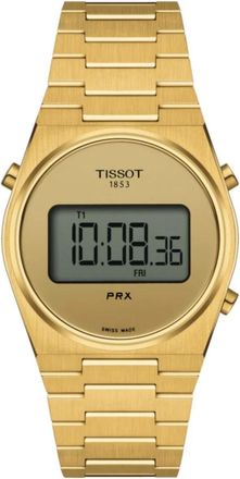 Tissot PRX Digitale Horloge - unisex - Horloges - Geel - ONE Size - Accessoires
