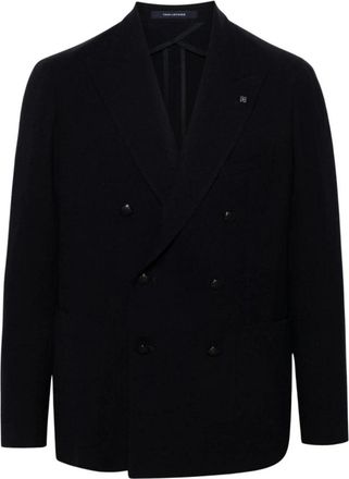 Tagliatore Blazers - Heren - Blazers - Blauw - L - Wol - Jassen