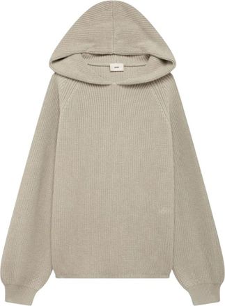 Autry Knit Hoodie - Dames - Hoodies - Grijs - M - Katoen - Hoodies & sweatvesten