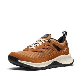 Keen Womens Hightrail Low Height Durable Lightweight Breathable Leather Waterproof Hiking Shoes, Roasted Pecan/Chipmunk, 6