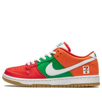 Nike x Seven Eleven SB Dunk Low Red Green Orange CZ5130-600