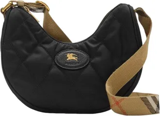 Burberry (WMNS) Burberry Horseshoe Crossbody Bag Black 81119281