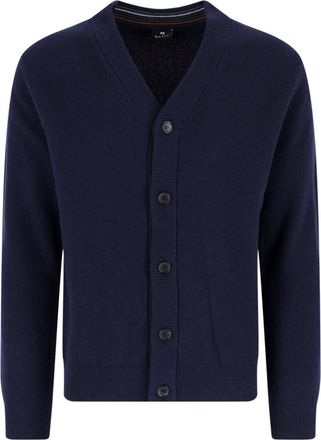 Paul Smith Cardigan In Lana Merino