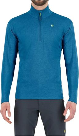 Karpos Diep Water Half Zip Pullover - Heren - Coltruien - Blauw - XL - Truien & Vesten
